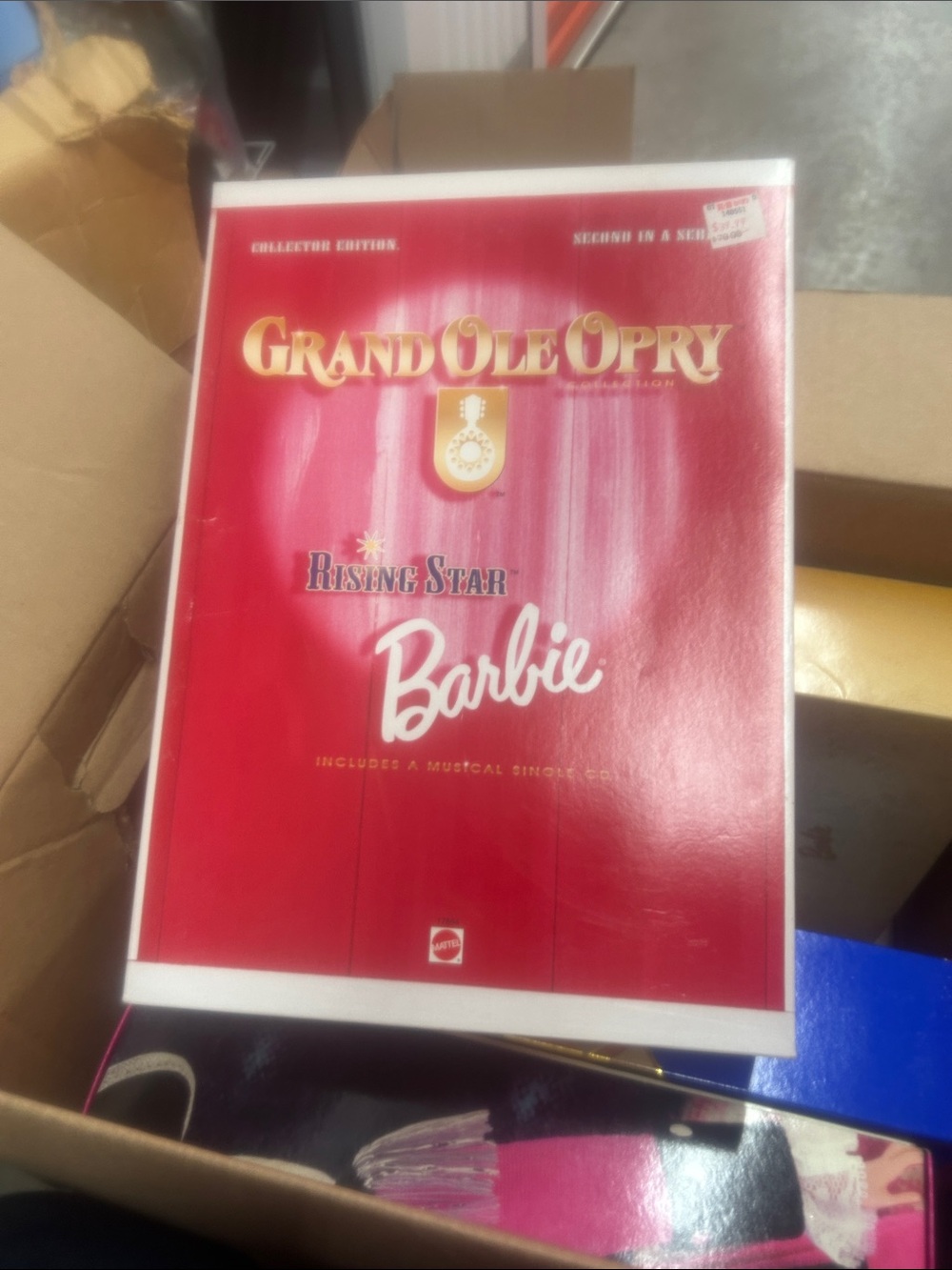 Nib grand ole port riding star Barbie